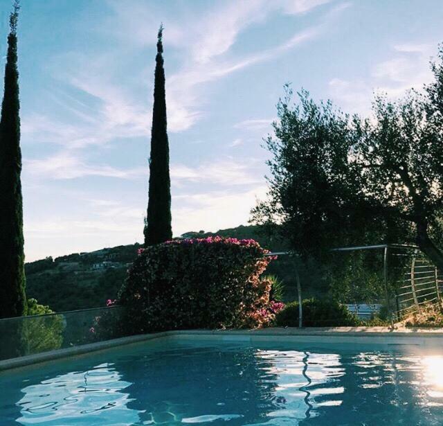 Uliveto Saglietto Agriturismo A Poggi Apartments 임페리아 외부 사진